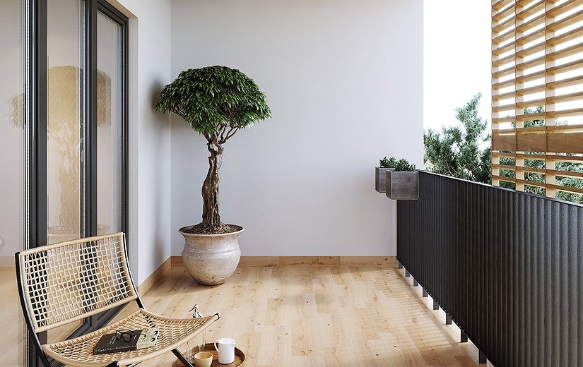 Серия Sandwood 18.5x59.8 см. - Cersanit полски гранитогрес имитиращ дърво на балкон, KERANOVA онлайн магазин за бани