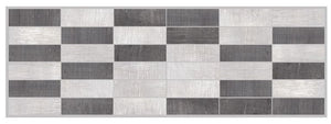 Serdika Relieve Antracita 20x60 плочка в шахматен дизайн за баня от онлайн магазин за обзавеждане KERANOVA
