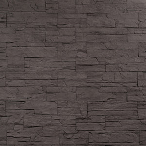 Sierra Black 108523 декоративна черна каменна плочка за стена, онлайн магазин за обзавеждане за бани KERANOVA