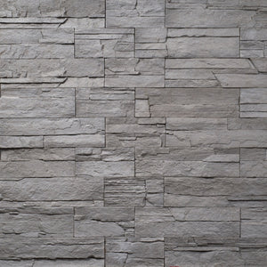 Alt Tag: Sierra Silver Gray 108515 каменна сива облицовка за баня от онлайн магазин за обзавеждане KERANOVA