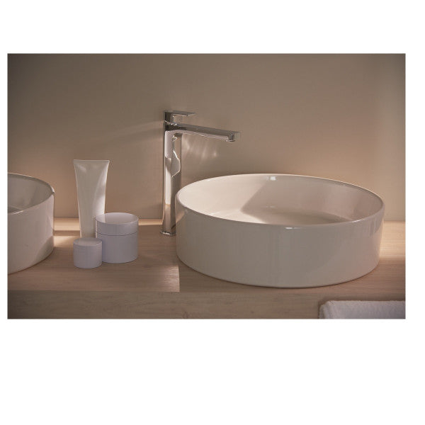 Мивка за плот Strada II 45х45 см - Ideal Standard в онлайн магазин KERANOVA, бяла кръгла мивка за плот с модерен смесител