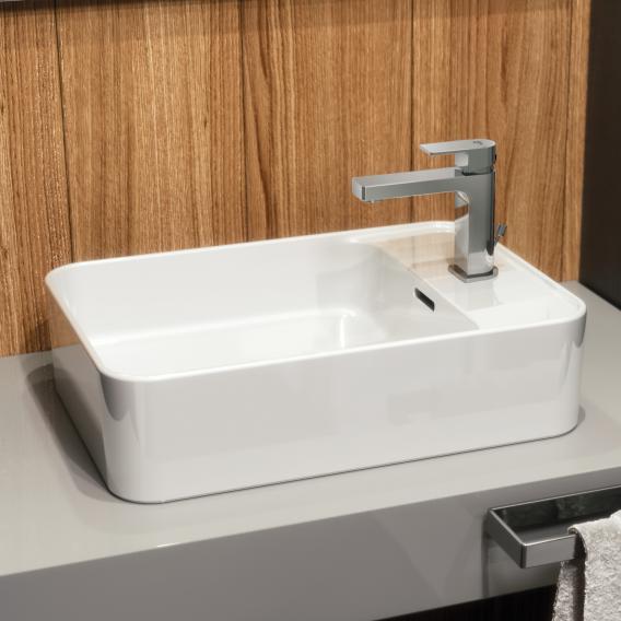 Мивка за плот Strada II 50х35 см - Ideal Standard на плот, реверсивен монтаж, страничен отвор за смесител, KERANOVA онлайн магазин