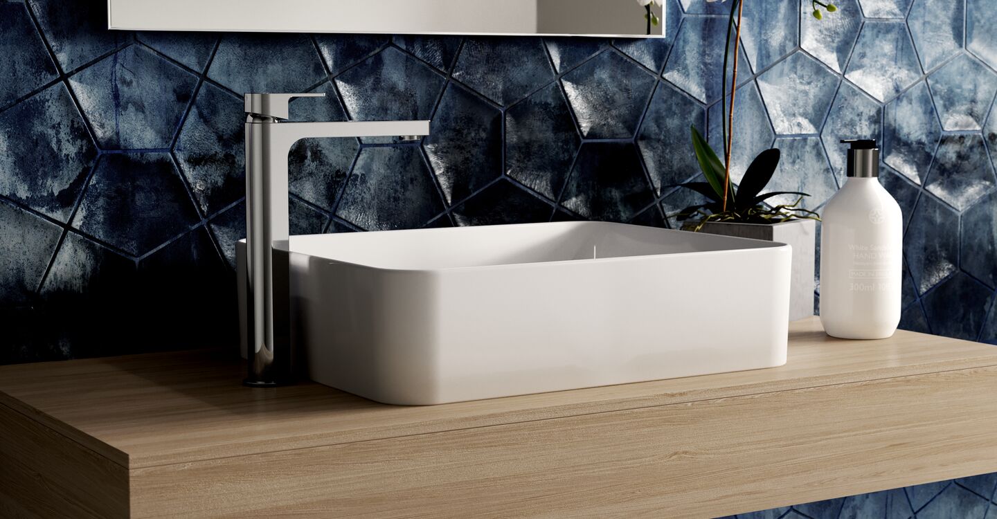 Мивка за плот Strada II 40х40 см - Ideal Standard на плот, бяла компактна мивка за баня в онлайн магазин KERANOVA