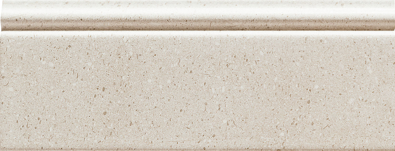 Tortora brown 1 listwa 11.5x29.8 - декоративна кафява фризова лайсна за баня от KERANOVA, текстура камък