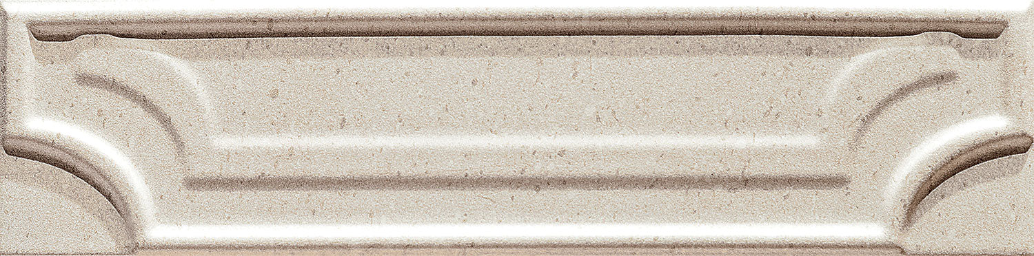 Tortora brown 2 listwa 7.4x29.8 – декоративна кафява фризова плочка за баня от онлайн магазин KERANOVA