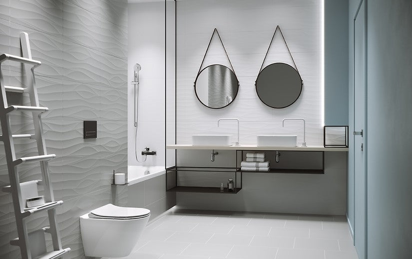 Баня Touch Me 30x60 Cersanit - матирани плочки за баня, първо качество от Полша в онлайн магазин за обзавеждане за бани KERANOVA