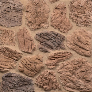 Terra Brown 108083 текстура декоративни камъни за баня от KERANOVA онлайн магазин