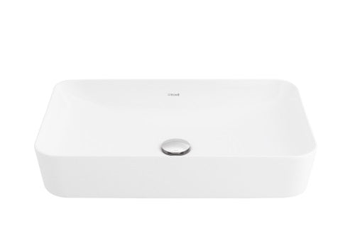 Мивка за плот Ultra 60х40 см. бяла порцеланова тънкостенна мивка за плот, модел Ultra UL060-00CB00E-0000, онлайн магазин KERANOVA