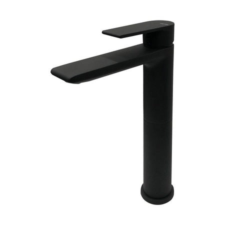 Vema Timea Black Matt висок за мивка - висок стоящ смесител в черно, Vema V16021.FO.202, онлайн магазин за обзавеждане за бани KERANOVA