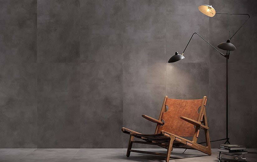Серия Velvet Concrete 60x120 Cersanit матиран гранитогрес в сиво - онлайн магазин за обзавеждане за бани KERANOVA