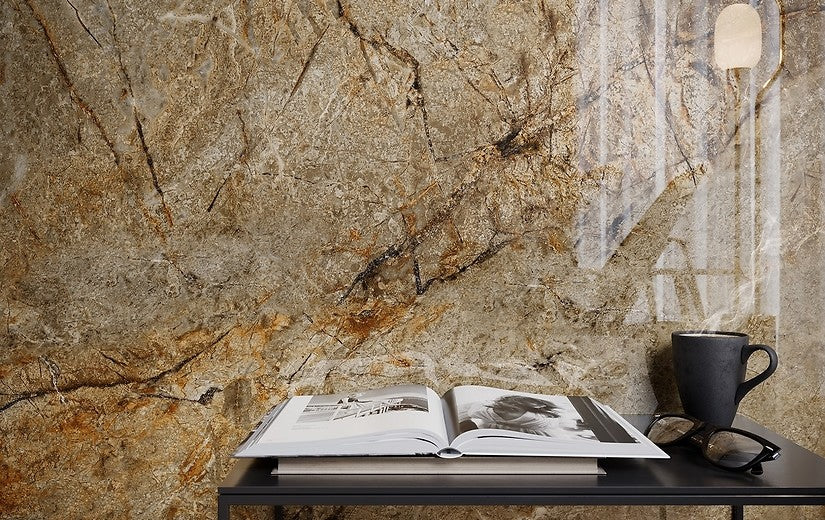 Vulcanic Dust Beige 60x120 Cersanit полирана плочка с ефект на естествен камък за баня – онлайн магазин KERANOVA