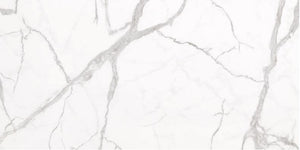 Vatican White Polished 60x120 бял полирани плочки с мраморна жилка за баня - онлайн магазин за обзавеждане KERANOVA