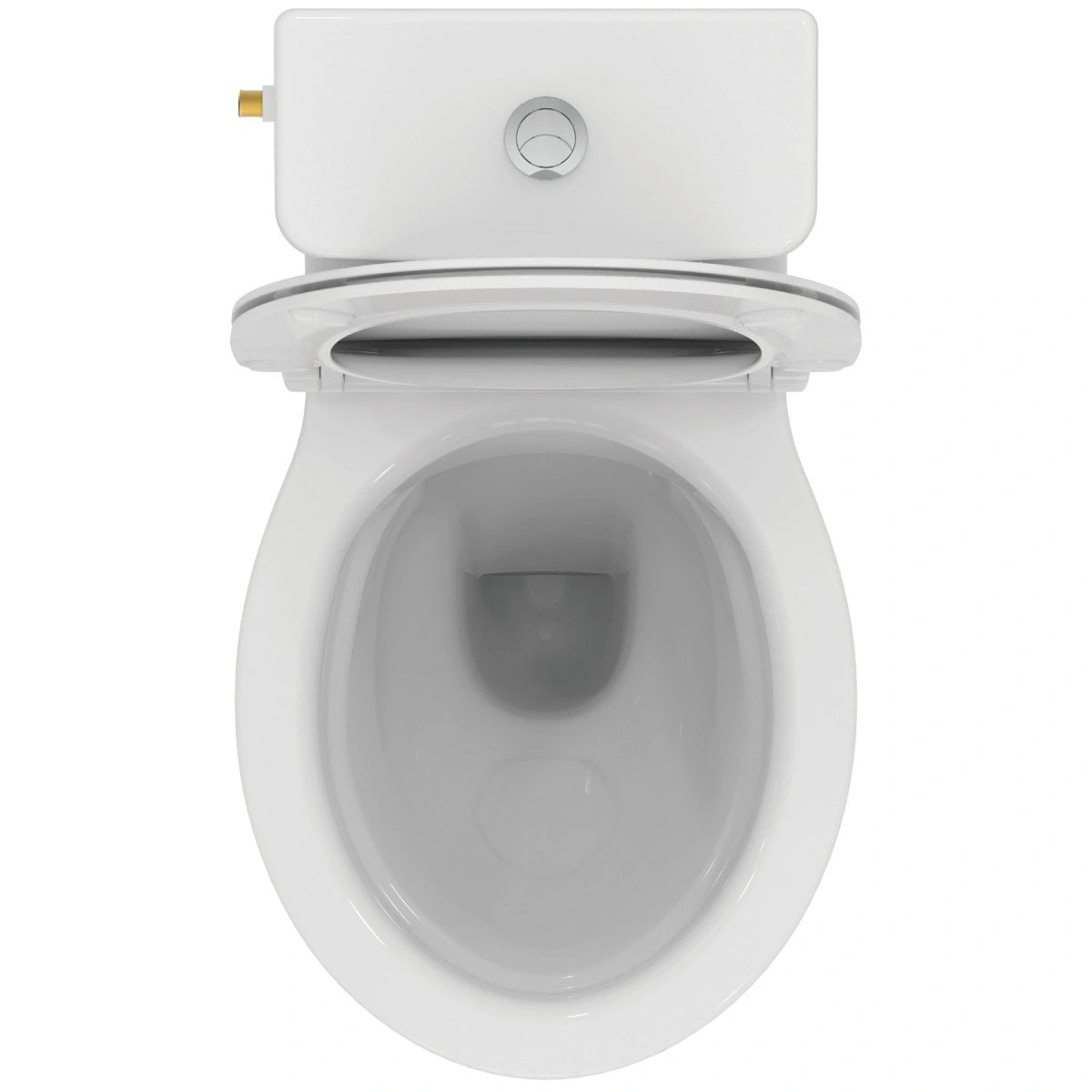 Моноблок Eurovit+ RimLS+ - Ideal Standard бял моноблок rimless със странично захранване и капак с плавно затваряне за KERANOVA