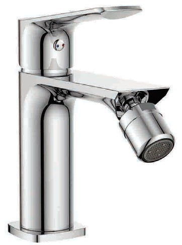 Смесител за биде Ralap стоящ хром, 5 години гаранция – онлайн магазин за обзавеждане за бани KERANOVA