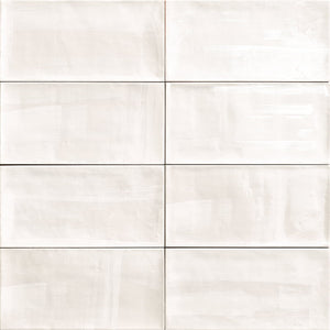 AQUAREL WHITE 15x30 бели керамични плочки с леко ръчно излъчване за баня от онлайн магазин за обзавеждане KERANOVA