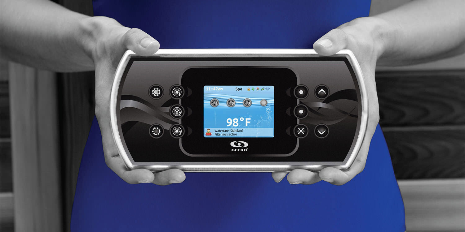 Winter 220x220 см. петместна хидромасажна вана KERANOVA контролен панел за домашно SPA