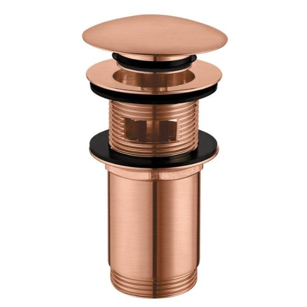 Вграден смесител за мивка Omnires Y Copper - pop-up клапан copper, комплект за мивка в онлайн магазин за обзавеждане за бани KERANOVA