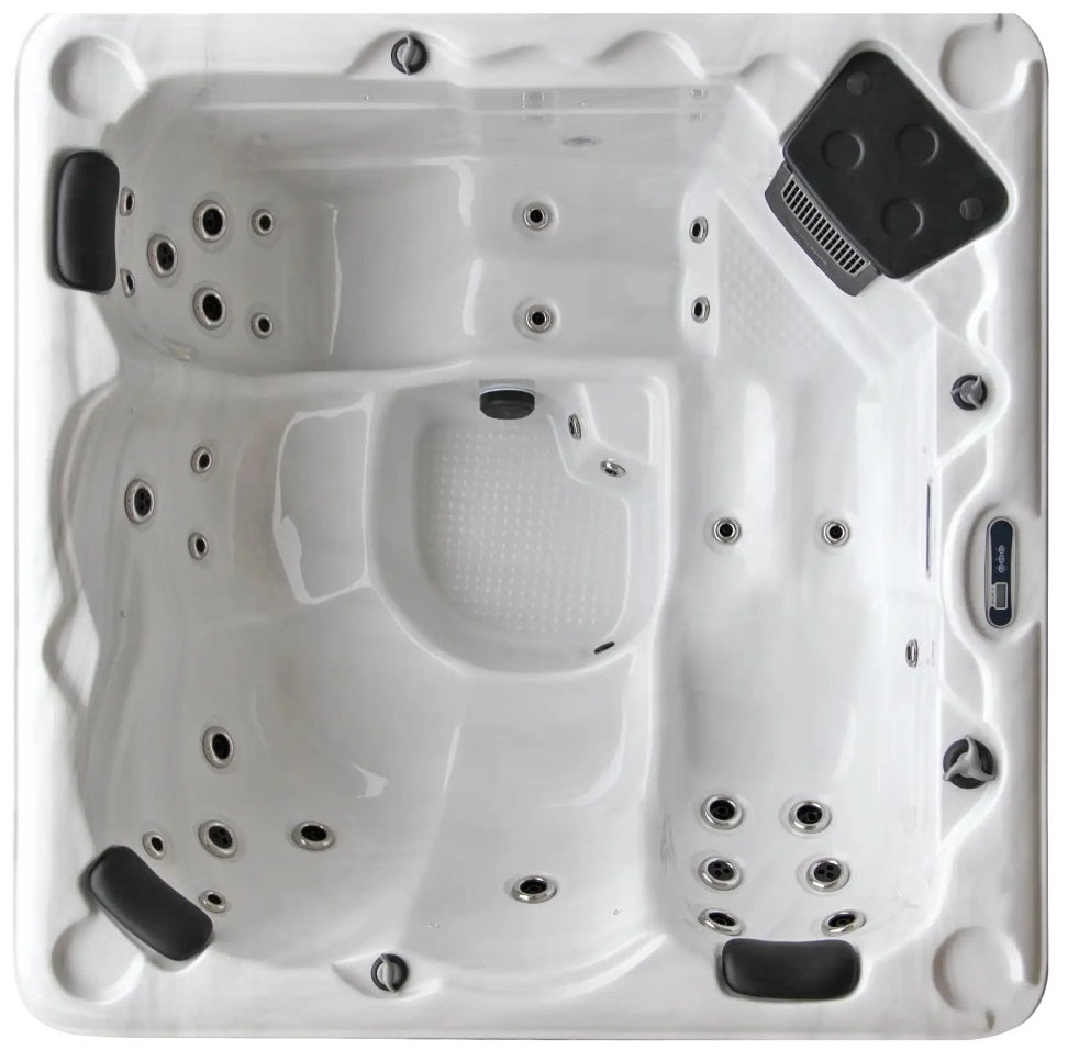 Yoyago 200x200 см. луксозно петместно джакузи Balboa, армик Aristech, термо покривало, панели без поддръжка - KERANOVA онлайн магазин