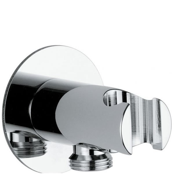 Вграден сет Miro Alpi с рамо от тавана - стенен коляно с извод и държач Miro хром, онлайн магазин KERANOVA