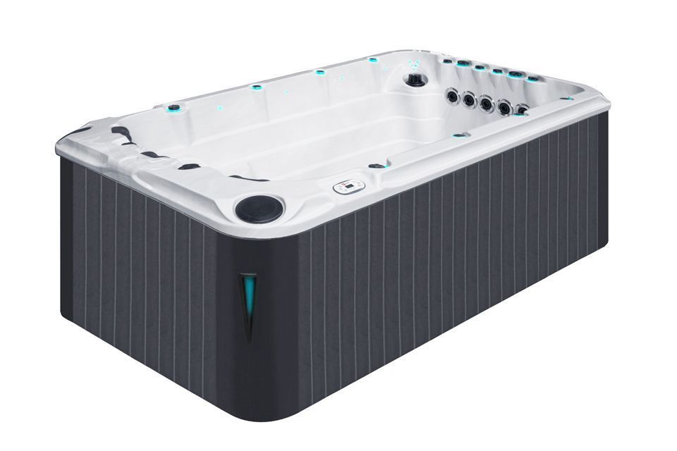 Плувно СПА Activity 1 394x226 см. - компактен swimspa с 3 масажни седящи места и River Swim System от KERANOVA