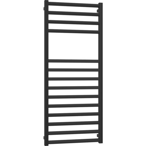 Лири за баня Square Nero - черен мат от серия Square, италианска Ercos, онлайн магазин KERANOVA (470 мм междуосие, различни височини)