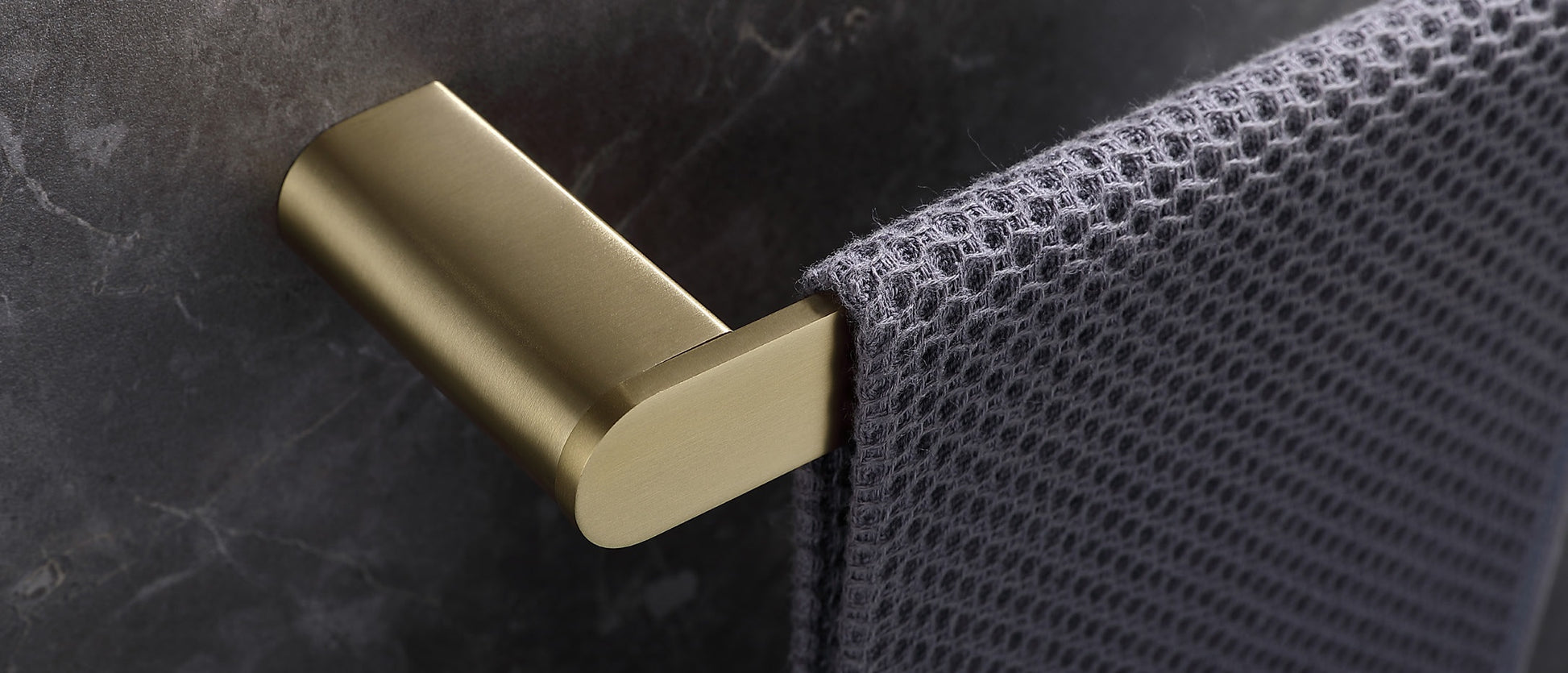Аксесоари за баня Artemis Oro Satinado златен мат кърподържач 25 см от 100% неръждаема стомана – KERANOVA онлайн магазин