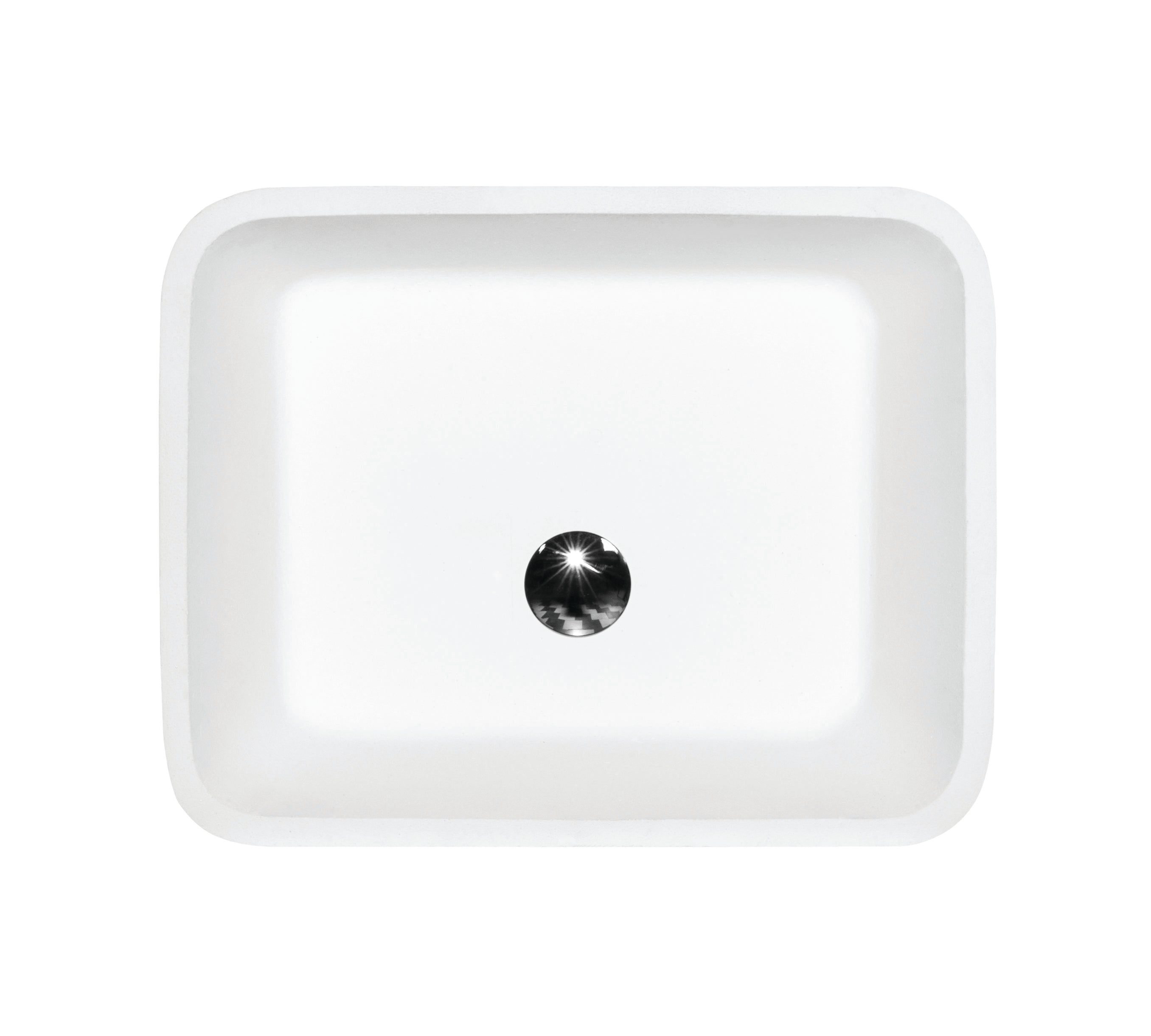 Свободностояща мивка Assos 50x40 см. бяла полимерна мивка DuraBe 50x40x85 см за онлайн магазин за обзавеждане за бани KERANOVA