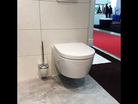 Rimless конзолна тоалетна Avento Direct Flush - Villeroy&Boch вграден монтаж, овална висяща чиния, плавно падащ капак — KERANOVA
