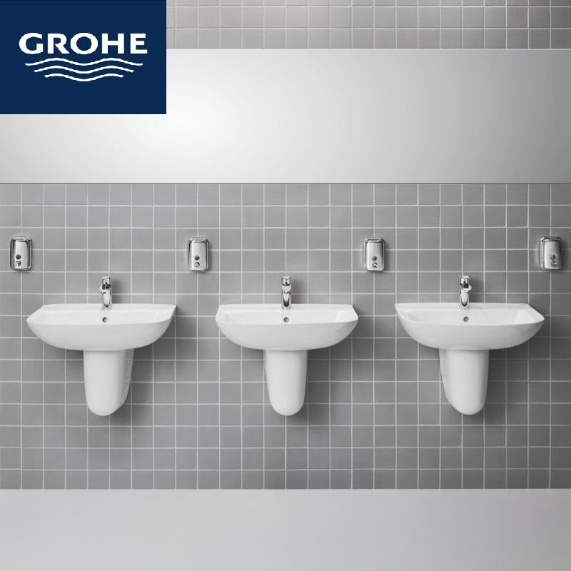 Мивка Bau Ceramic 65х47 см. за баня с отвор за смесител Grohe 39420000 - онлайн магазин за обзавеждане KERANOVA