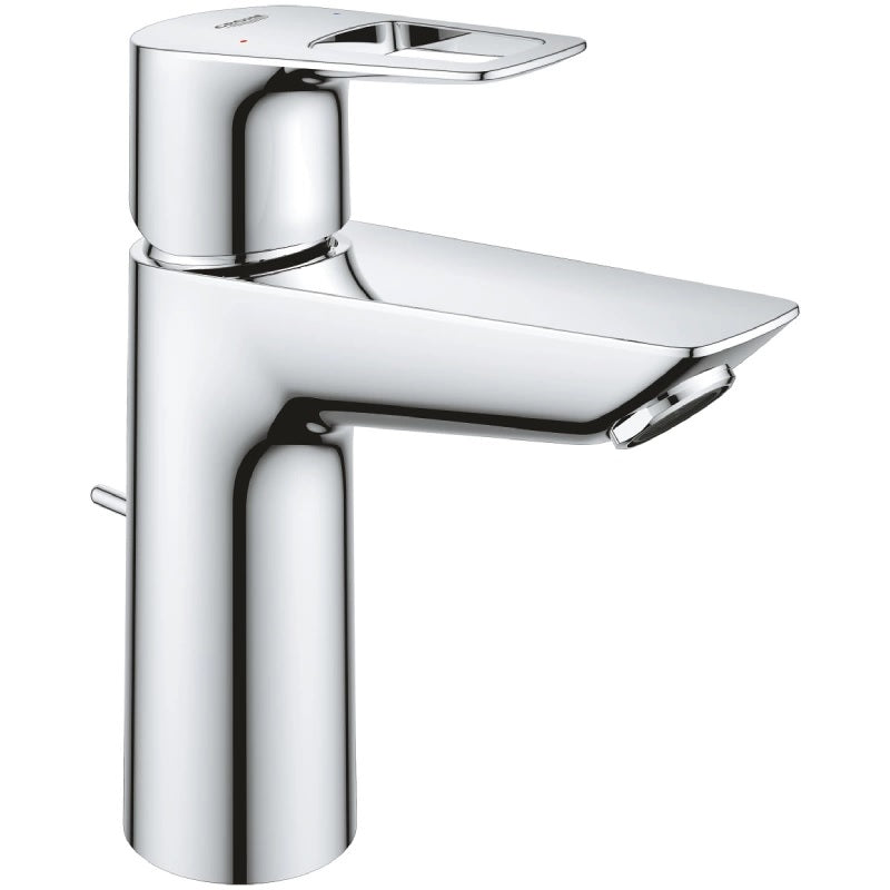 Grohe BauLoop промо пакет 3в1 2022 - хром смесител за мивка Bauloop M с метална ръкохватка, GROHE EcoJoy за KERANOVA онлайн магазин