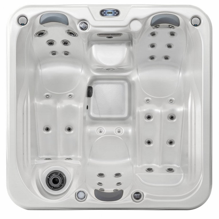 Джакузи Celtic 2 200x200 см. бяло градинско SPA с множество джетове и ергономични седалки от KERANOVA