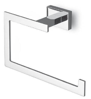 76060 държач за кърпи от хром за баня, модерен квадратен дизайн, онлайн магазин за обзавеждане KERANOVA