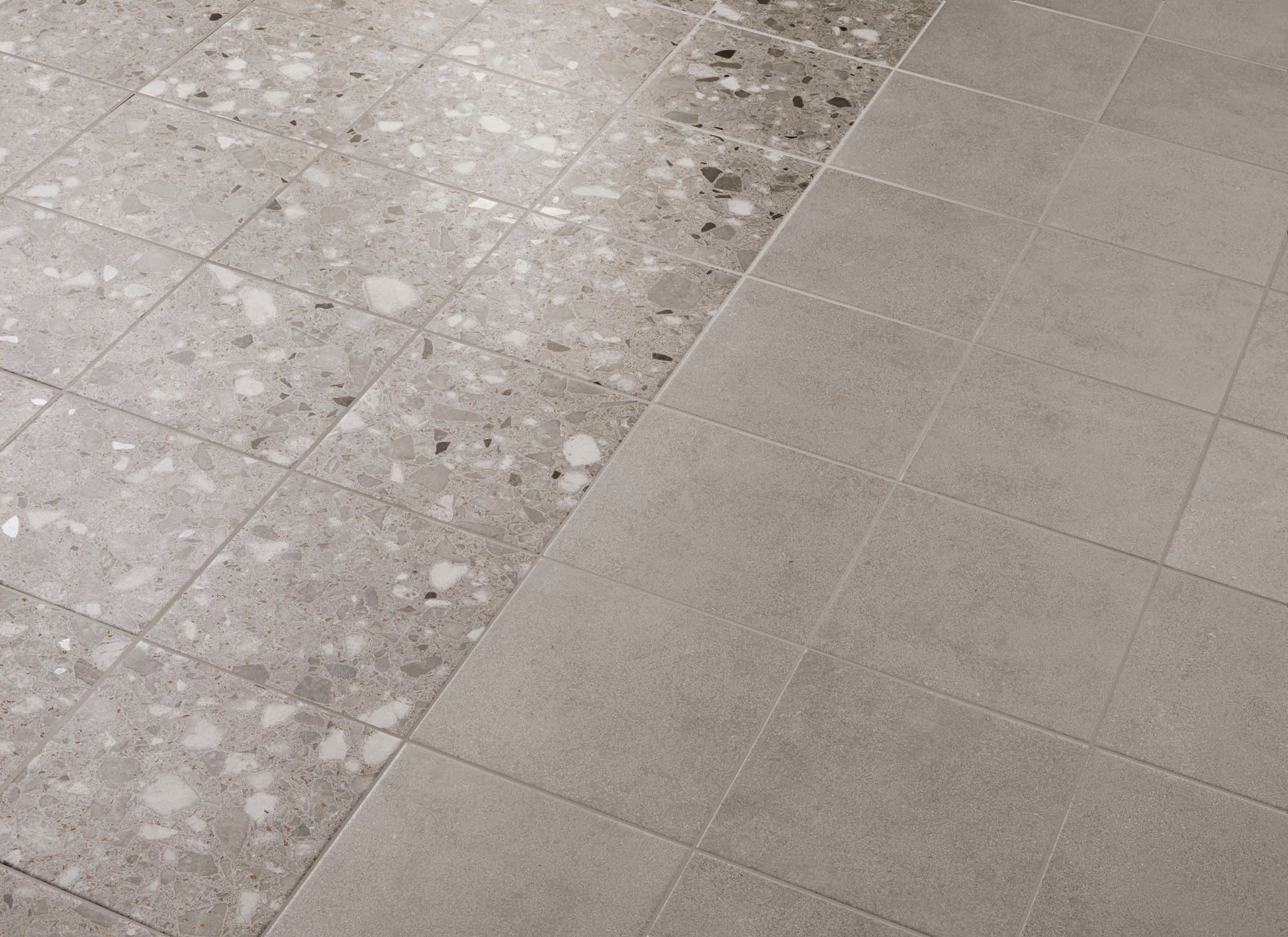 Dandy Terrazzo 20x20 - Aleluia Ceramics матов терацо гранитогрес 20x20 см, ретро стил, налични в онлайн магазин за обзавеждане за бани KERANOVA