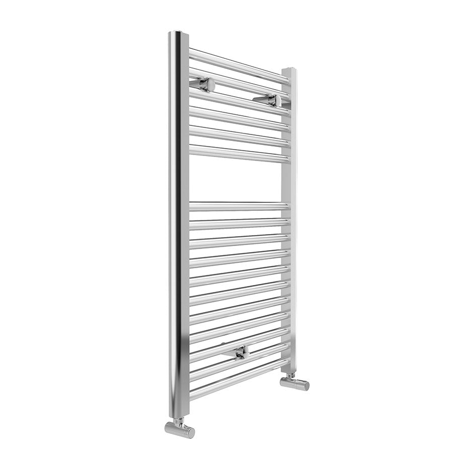 Лира Crystal Diamond Straight Chrome 50х80,3 и 50х123 см. хромирана водна лира за баня, стомана, 17/25 ребра, KERANOVA онлайн магазин