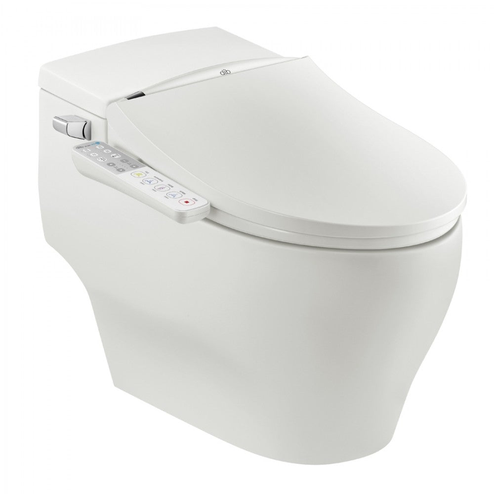 Електронно биде Daewon DIB C450 - мултифункционално самопочистващо се биде с дистанционно, воден масаж, аерирана и щадяща струя - KERANOVA