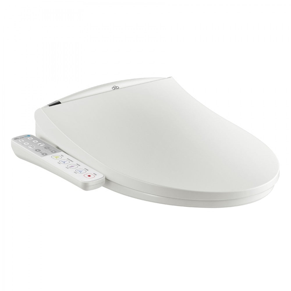 Електронно биде Daewon DIB C450 — бяло мултифункционално биде с дистанционно, самопочистваща пръскалка и воден масаж | KERANOVA