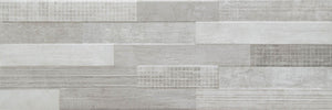 Dono Grey 20x60 сив дизайнерски плочки за баня от онлайн магазин за обзавеждане KERANOVA, модерен текстуриран ефект