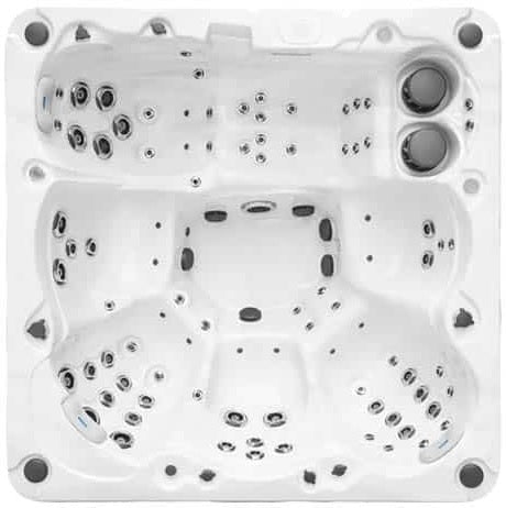 Dream 230x230 см. луксозно шестместно джакузи Dream с Aristech акрил, Balboa електроника, каскада, озонатор — KERANOVA онлайн магазин