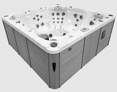 Dream 230x230 см. луксозно шестместно джакузи с Balboa електроника, подводно осветление, озонатор и термо покривало - KERANOVA онлайн магазин