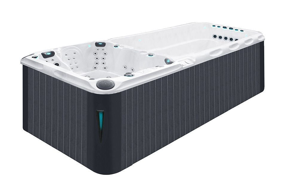 Плувно СПА Dynamic 590x227 см. – модерен двузонов джакузи с River Swim и Current-lift технологии, онлайн магазин за обзавеждане KERANOVA