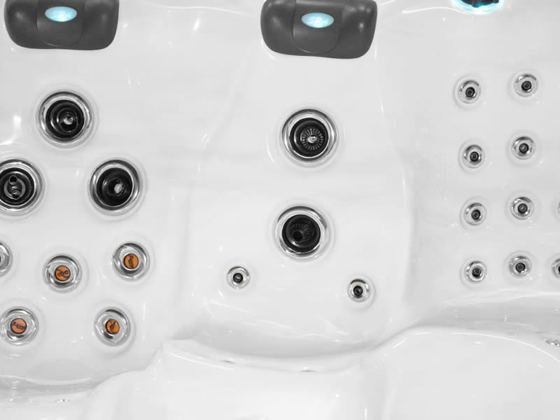Ecstatic wave 305x228 см. луксозно седемместно СПА джакузи с множество масажни дюзи за онлайн магазин KERANOVA