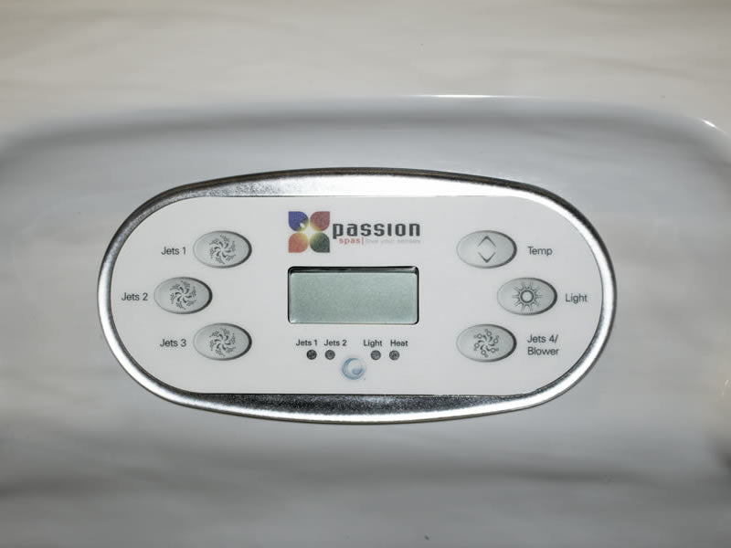 Ecstatic wave 305x228 см. контролен панел джакузи Passion с бутони за Jets, Temp, Light за онлайн магазин KERANOVA