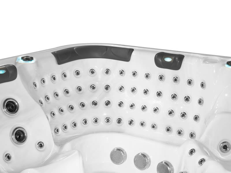 Ecstatic wave 305x228 см. луксозно седемместно СПА с многобройни хидромасажни дюзи за онлайн магазин Keranova