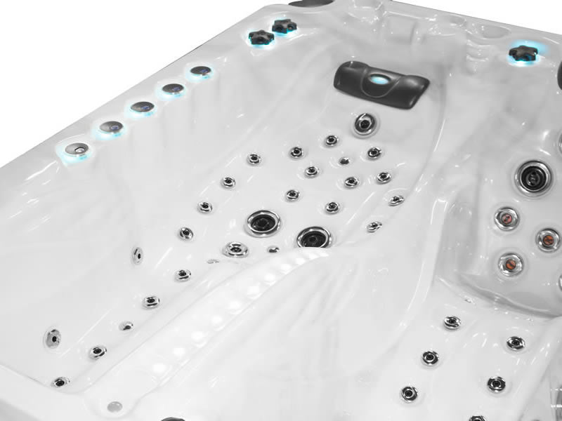 Ecstatic wave 305x228 см. луксозно седемместно СПА с левитиращо легло и множество масажни дюзи - онлайн магазин за обзавеждане KERANOVA