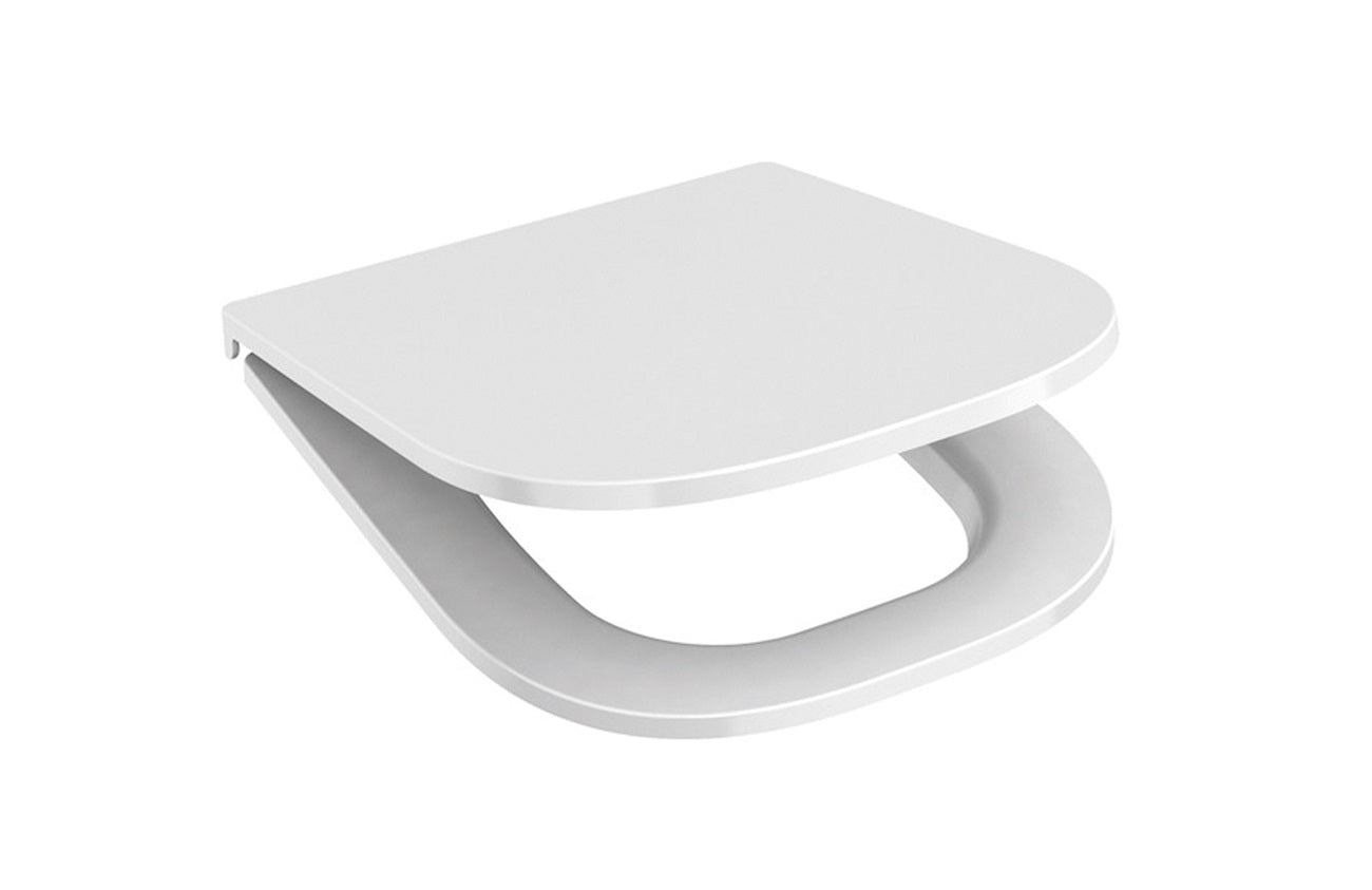 Комплект Eco Compact + Emilia Rimless - Fayans бял седалков капак Emilia Rimless за вграждане, онлайн магазин за обзавеждане за бани KERANOVA