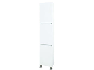 колона Емили бяла висока шкаф-колона за баня от онлайн магазин за обзавеждане KERANOVA, минималистичен дизайн