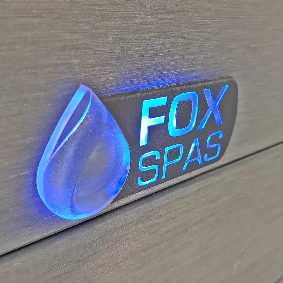 Eternal 230x230 см. джакузи Eternal с LED лого Fox Spas, панел от композит и синьо подводно осветление - онлайн магазин KERANOVA