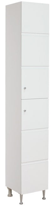 Колона Етна 30х30х185 см. бяла ПВЦ колона за баня с две врати - онлайн магазин за обзавеждане за бани KERANOVA