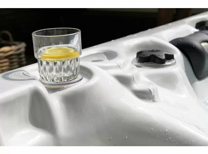 Felicity Mighty Wave 213x213 см. бяла хидромасажна вана с чаша върху ръб, онлайн магазин за обзавеждане за бани KERANOVA