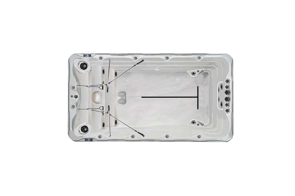 Фитнес СПА Fitness 1 400x228 см. джакузи за плуване с Current-Lift и Swim-Assist система, онлайн магазин KERANOVA